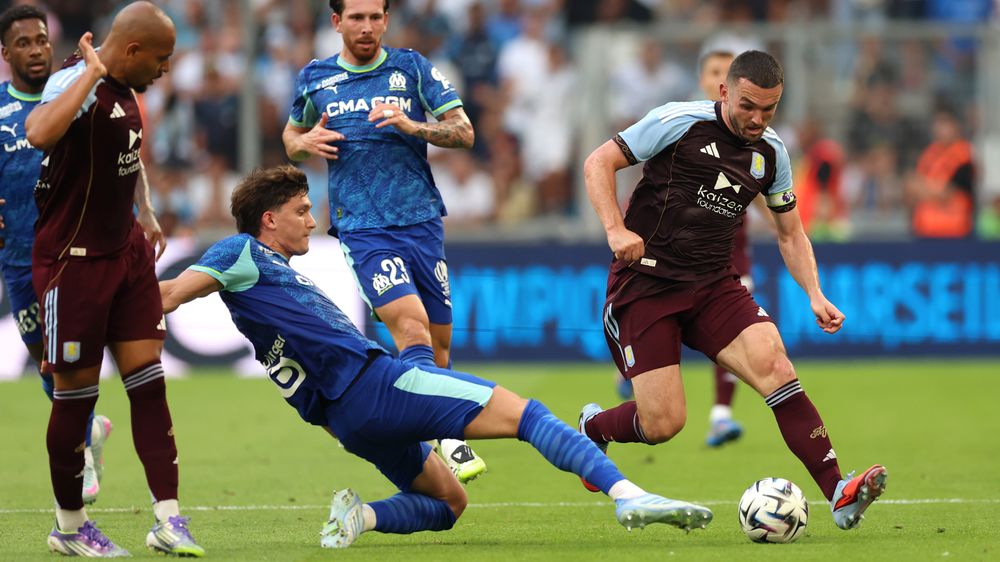 Olympique de Marseille 3-1 Aston Villa - Aston Villa Football Club