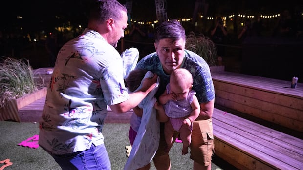 Parents decry police protest response after baby exposed to tear gas at Montreal family event