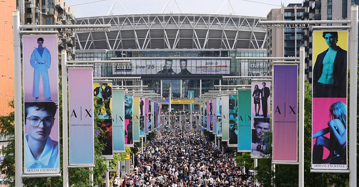 Father who fell to death at Oasis Wembley show was a ‘lifelong fan’