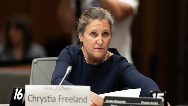 Chrystia Freeland tells MPs she is 'dismayed' by B.C. Ferries' decision buy Chinese ships