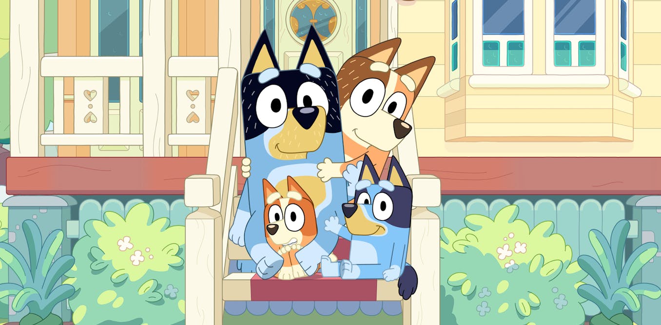 Researchers watched 150 episodes of Bluey – they found it can teach kids about resilience for real life