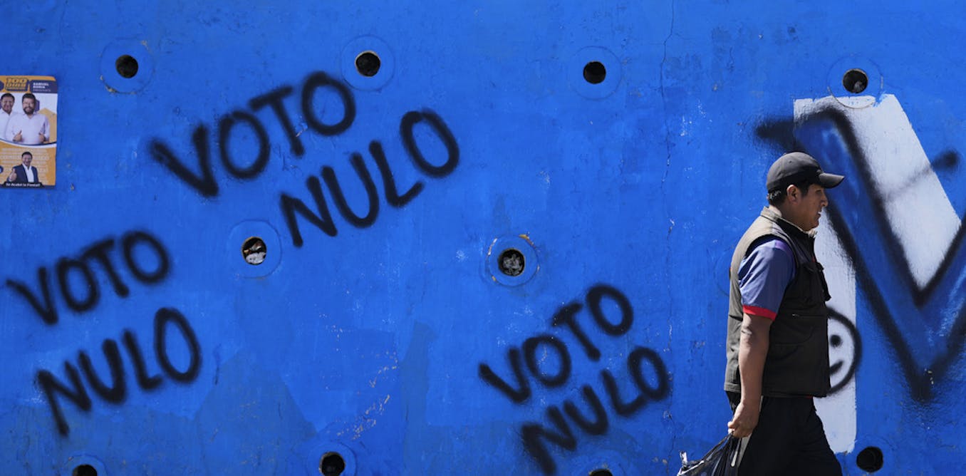 1 in 5 Bolivians spoiled their ballots – a sign of voter dissatisfaction as nation tips to the right
