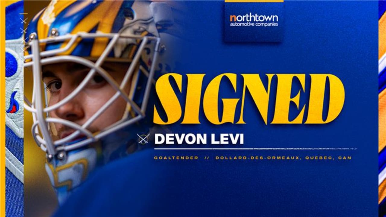 Sabres sign Levi to 2-year contract