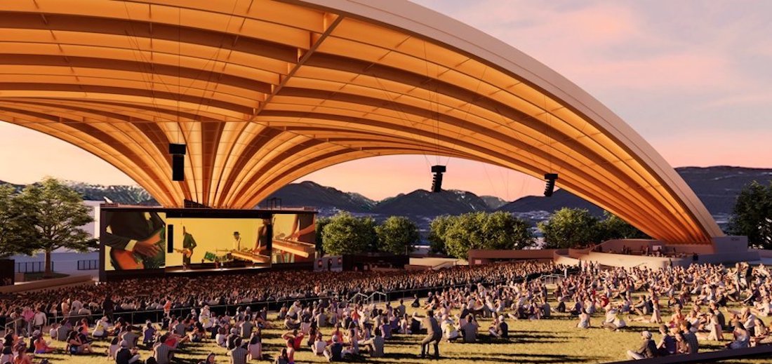 freedom mobile arch new pne amphitheatre