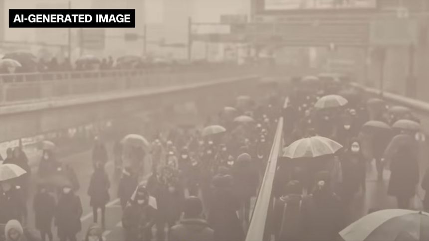 Japan releases AI-generated doomsday video to warn residents of what eruption of Mount Fuji would look like