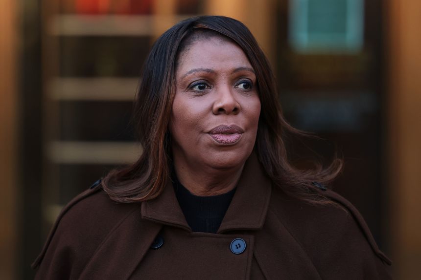 New York Attorney General Letitia James.