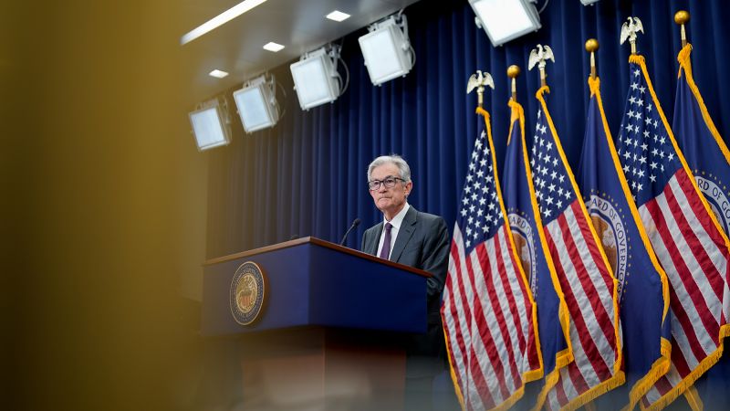 Trump is considering suing Jerome Powell, White House says