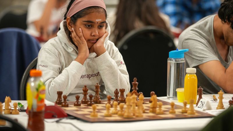 Bodhana Sivanandan: 10-year-old chess prodigy becomes youngest female player to defeat grandmaster