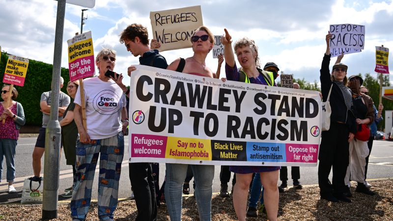 UK anti-migrant protests continue after government sets out asylum reforms
