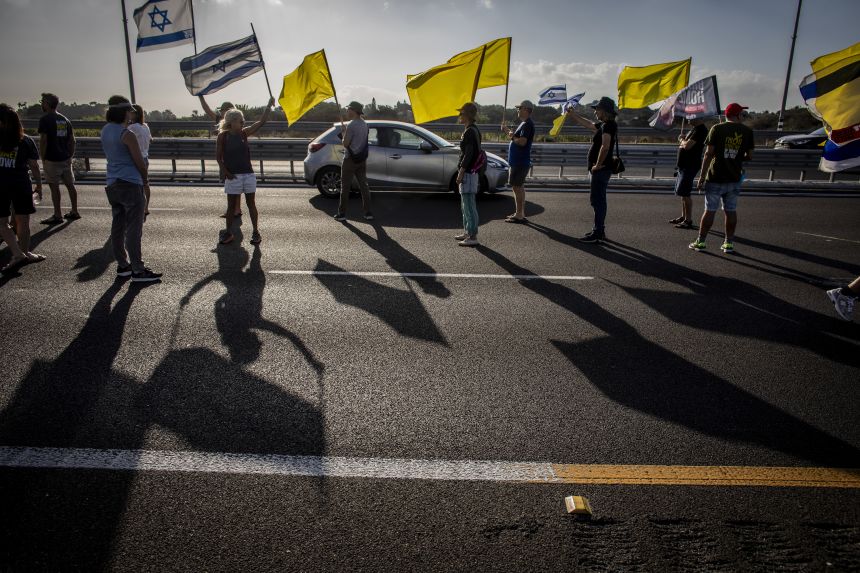 The demonstrations have been growing in size in recent weeks.