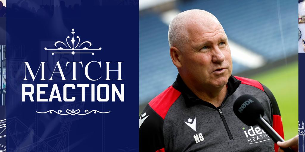 Nigel Gibbs | It was a strong performance despite frustrating result