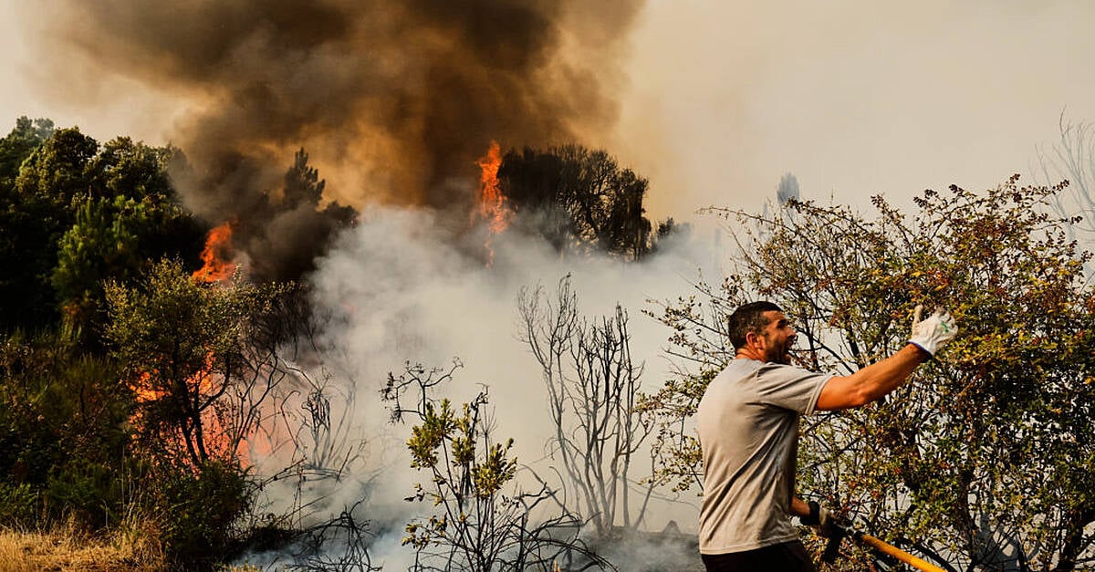 Greece, Spain and Portugal race to contain wildfires as EU steps up help