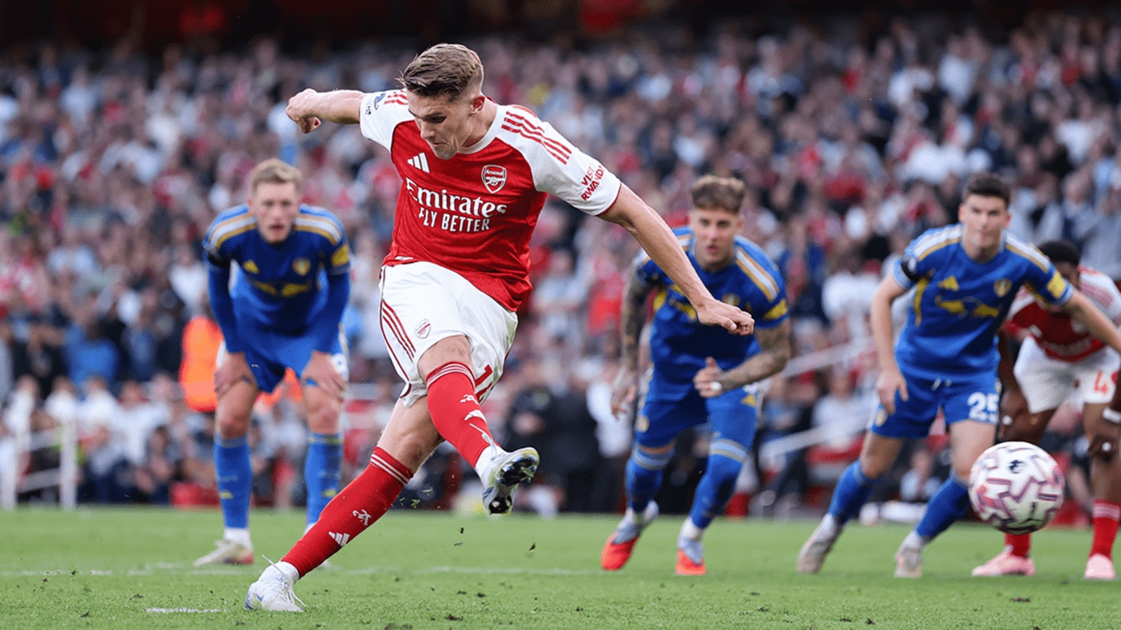 Arsenal 5 - 0 Leeds United - Match Report