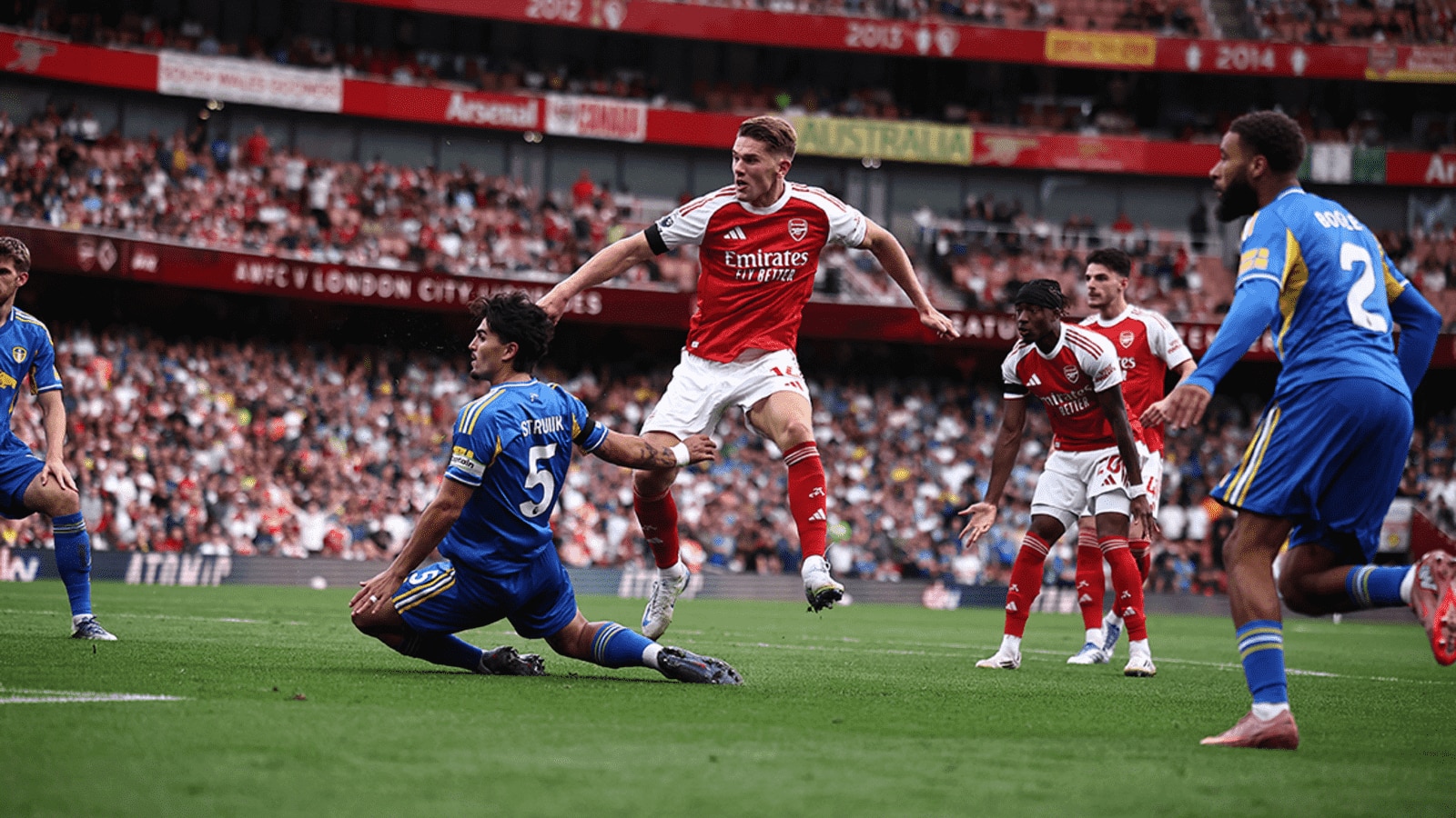 Arsenal 5 - 0 Leeds United - Match Report
