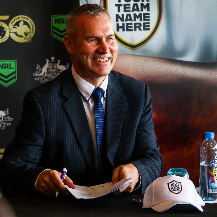 Andrew Hill led the successful bid for a PNG team to join the NRL.