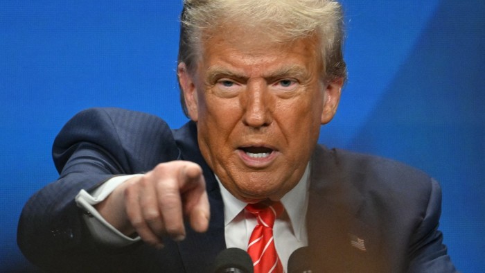 US President Donald Trump