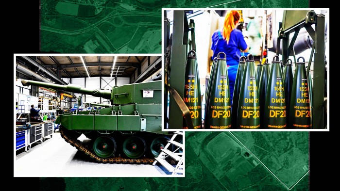 Europe builds for war as arms factories expand at triple speed