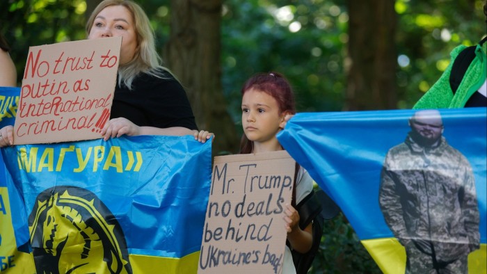 Kyiv reels as Trump embraces Putin’s terms