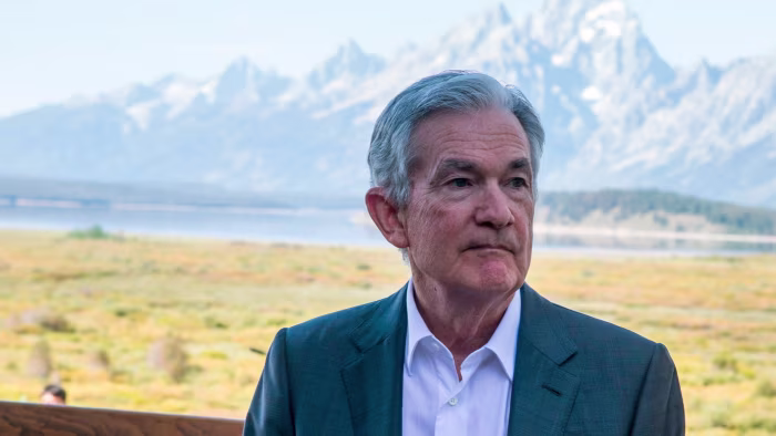 Jay Powell at Jackson Lake in 2023.