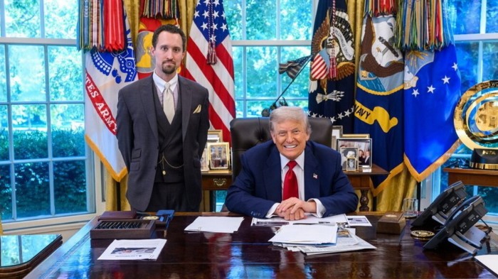 EJ Antoni and Donald Trump