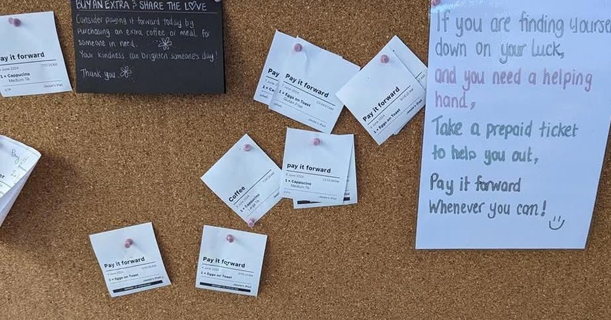 Sol Natural Foods Darra board has free coffee and meals to claim