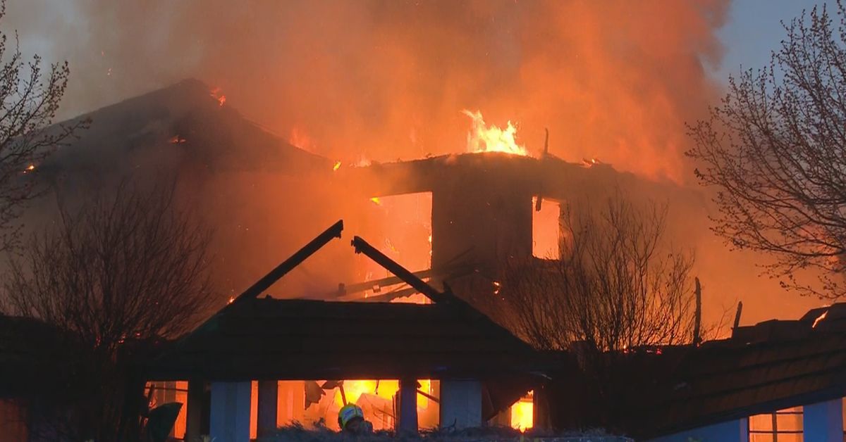 Ferocious blaze guts multi-million dollar home on Sydney's outskirts