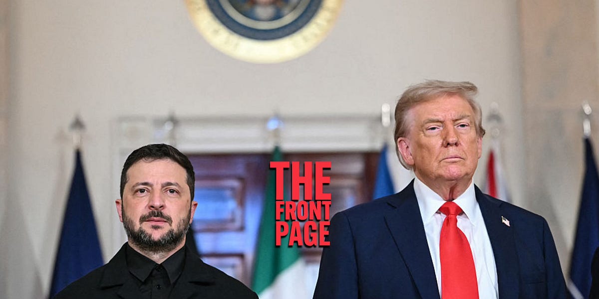 Thank Melania and Putin for Trump’s Turn on Ukraine. Plus. . .