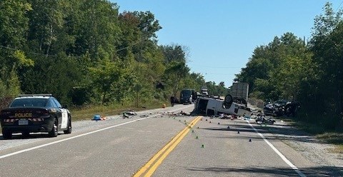 Hwy. 7 closed near Perth after two killed in multi-vehicle crash