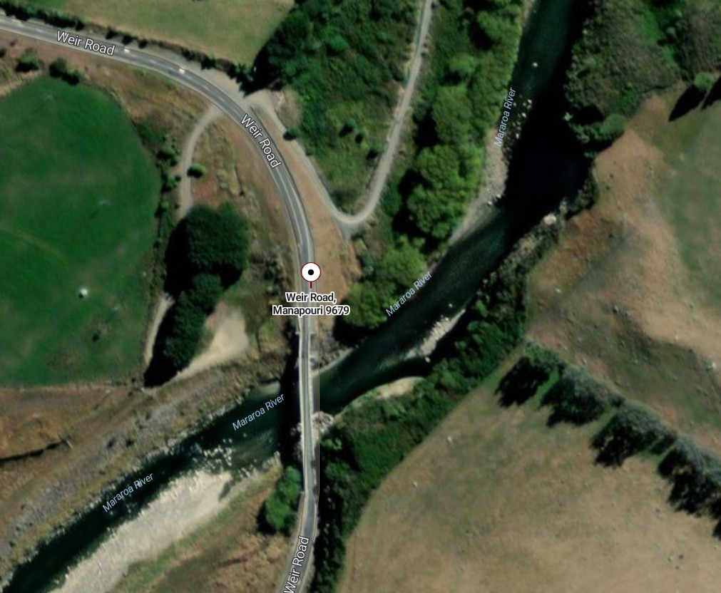 Weir Rd will be closed later this morning. Photo: Supplied