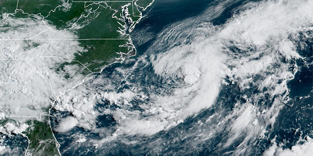 Invest 95L could become Tropical Storm Dexter as Southeast braces for flooding rain