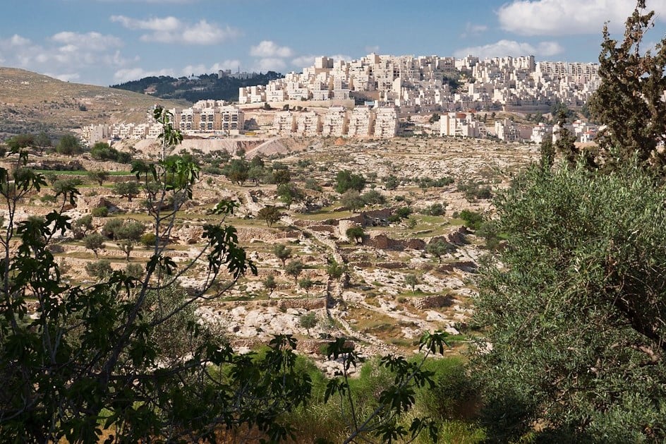 Israel west bank colonization