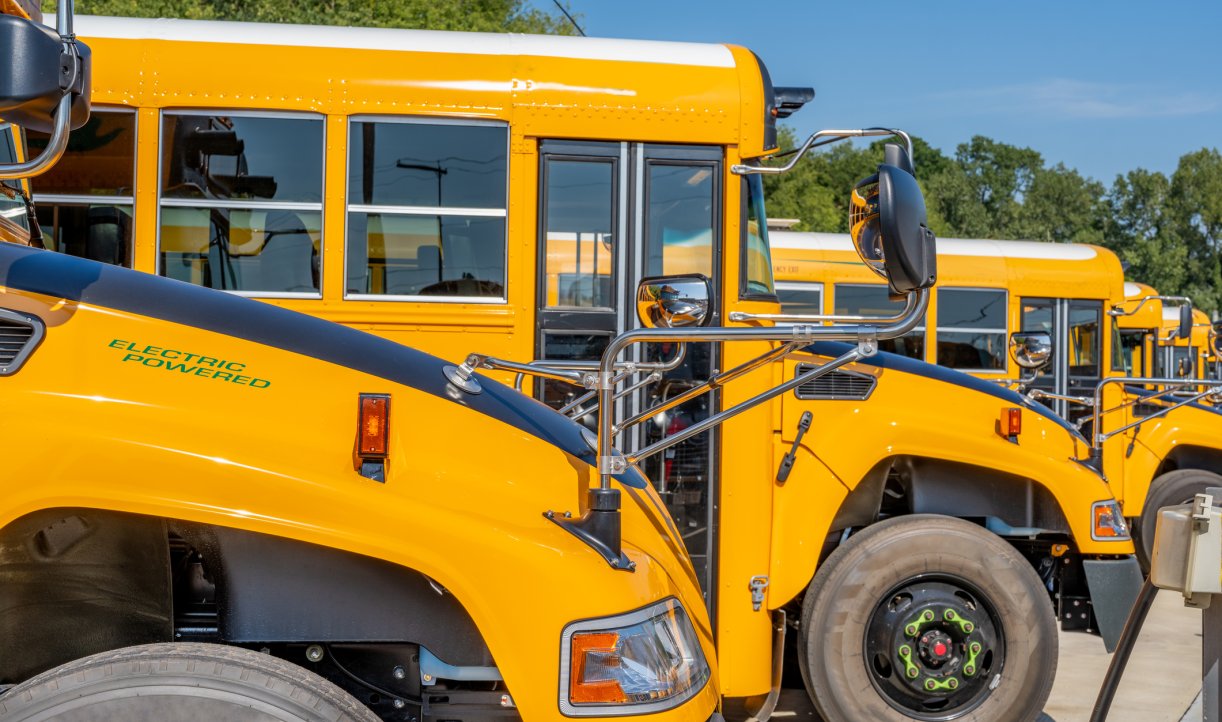 Electric School Buses Improve Air, Noise, and Driver Health