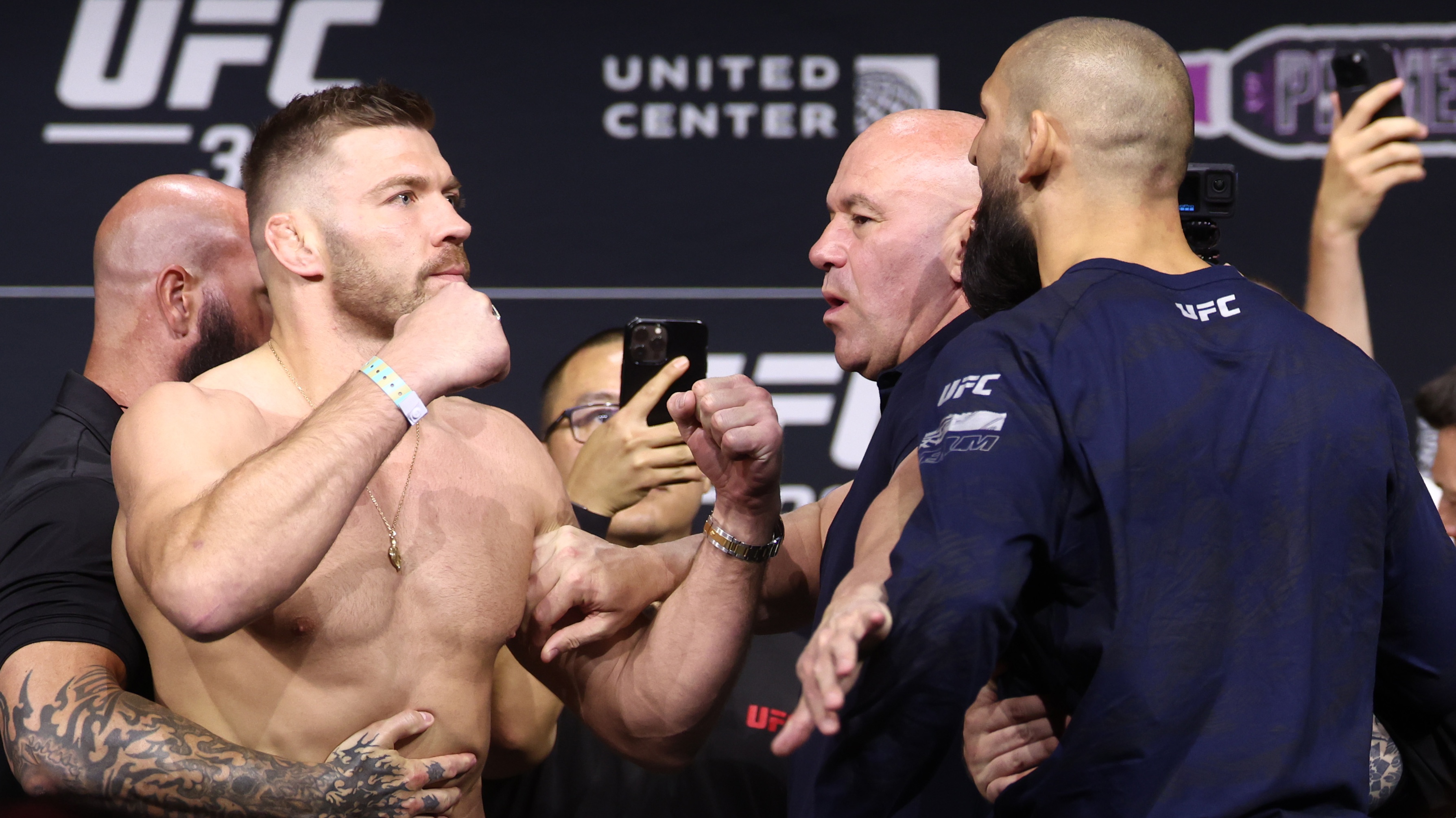 Dricus Du Plessis and Khamzat Chimaev, main event, UFC, UFC 319