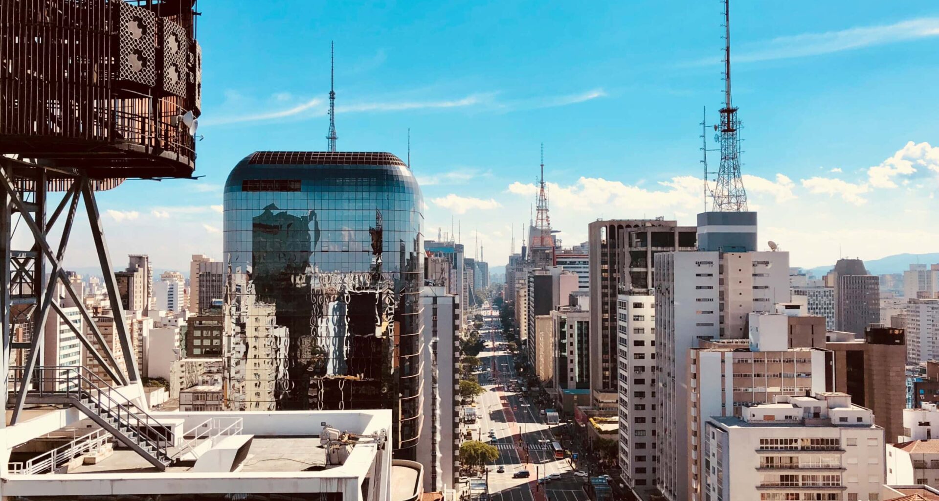 City buildings in Sao Paulo