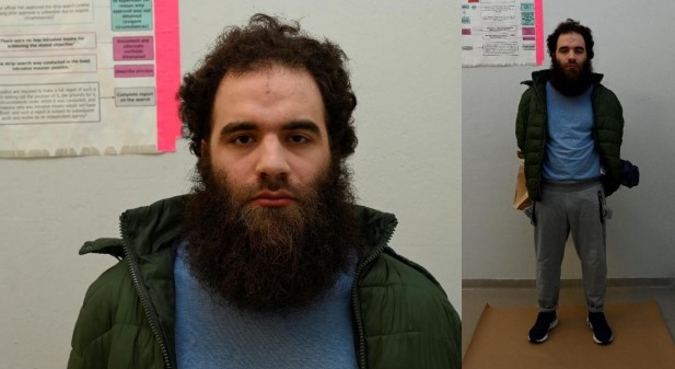 Abdul Aziz Kawam shortly after his arrest.