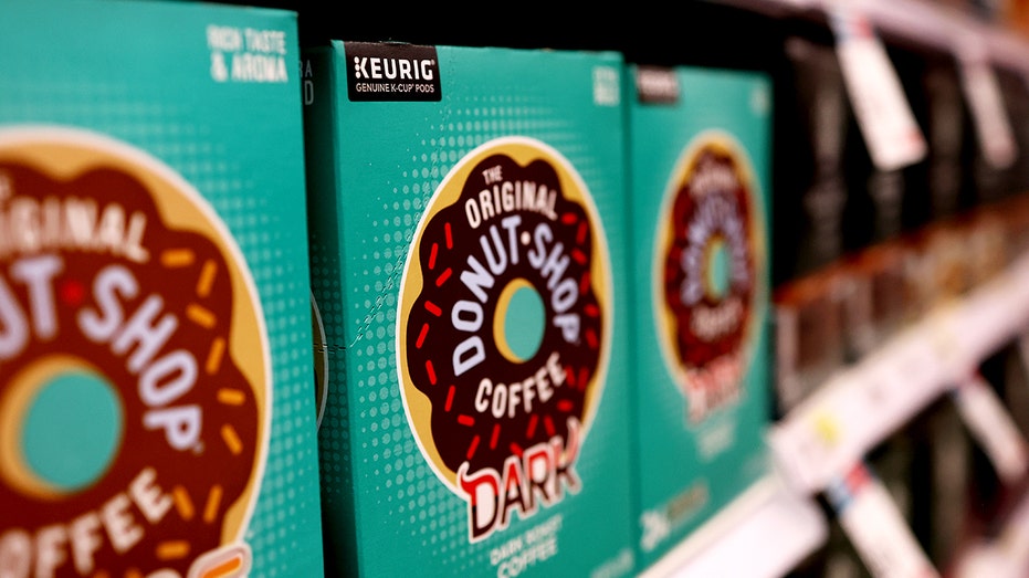 Boxes of the Original Donut Shop Coffee Keurig coffee K-Cup pods