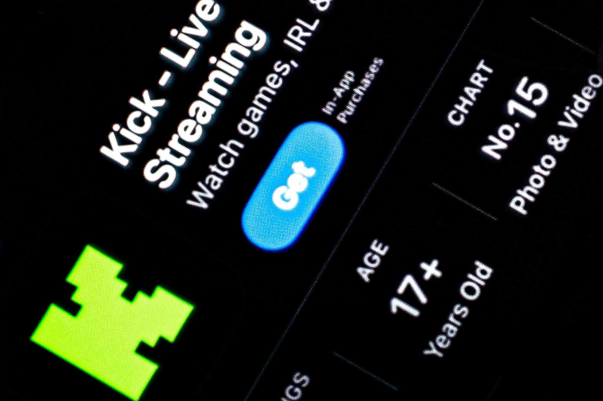 The livestream took place on the Kick.com website