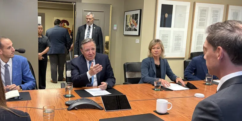 Quebec Premier and Hydro Quebec CEO Meet with Hogan and NL Hydro