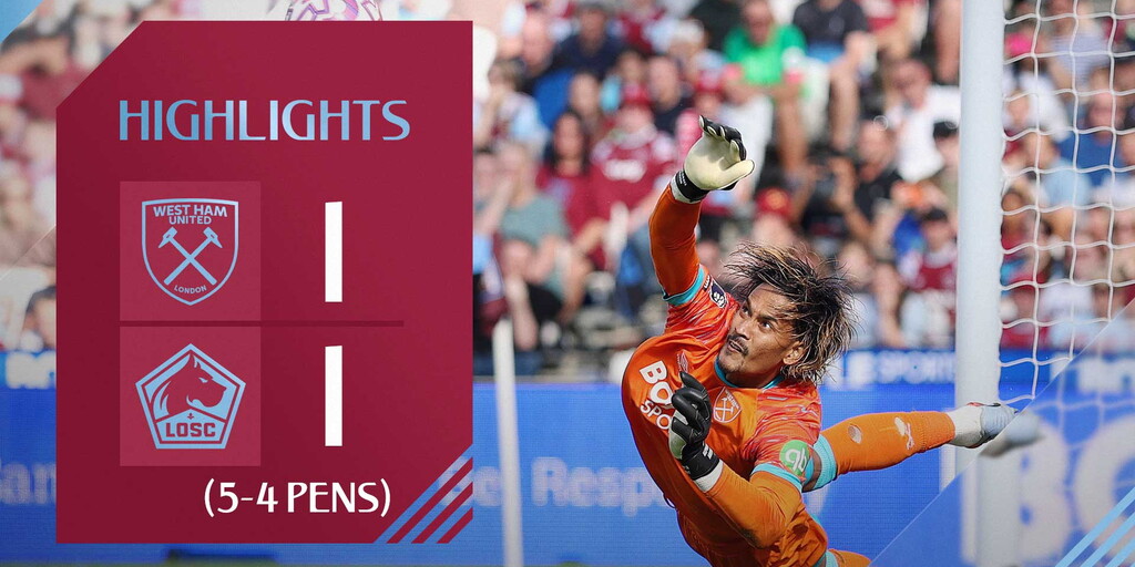Extended Highlights | West Ham United 1-1 LOSC Lille (5-4 pens)