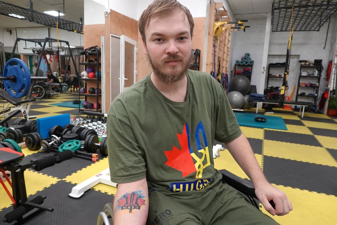 Mac Hughes was relieved when a doctor in Kyiv removed his bandaged and he saw that the tattoo he got after arriving in Ukraine had not been burned in the drone attack. 