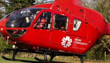 Man airlifted to hospital following single vehicle crash