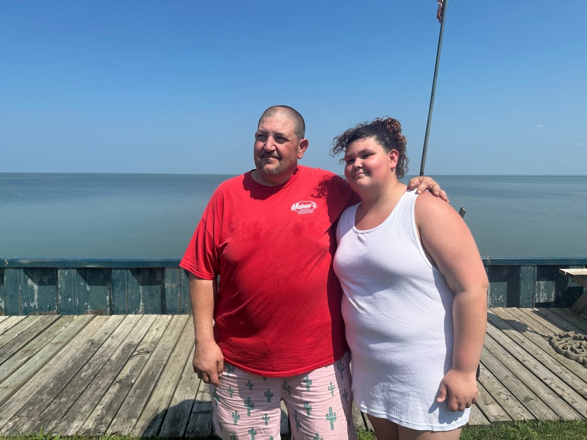 Marco Malizia, and his daughter Gracie helped rescue the teenage girls from the water.