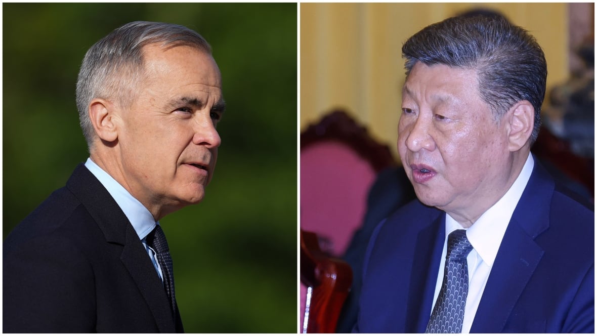 A man with grey hair on the left. A man with black hair on the right. 