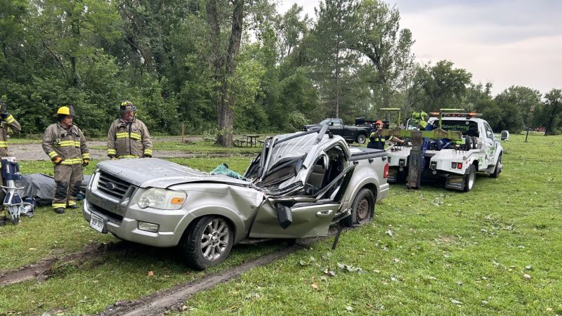 Storms kill 1, injure another and displace hundreds of inmates in Nebraska