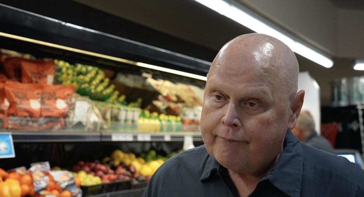 Mike Belich moved to Okanagan Falls three years ago with his son Kyle to open the community's only grocery store. 