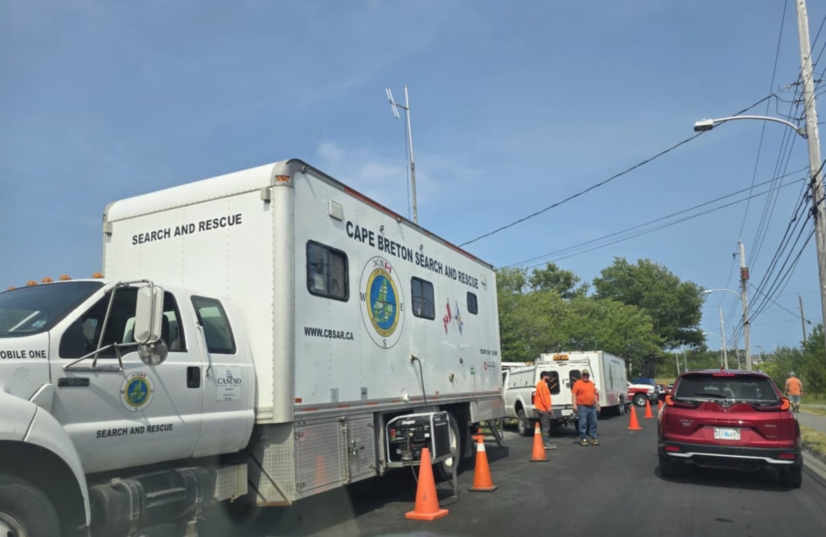 After checking in with Cape Breton Search and Rescue, Ken MacDonald and his friend Steve Nugent began searching some properties in Glace Bay for a missing man. They later found him walking along an old road that runs close to the Sydney Airport. 