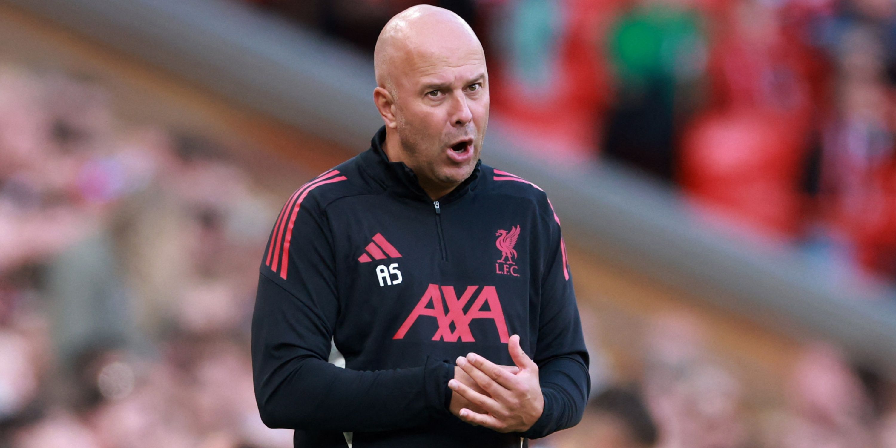 Liverpool manager Arne Slot