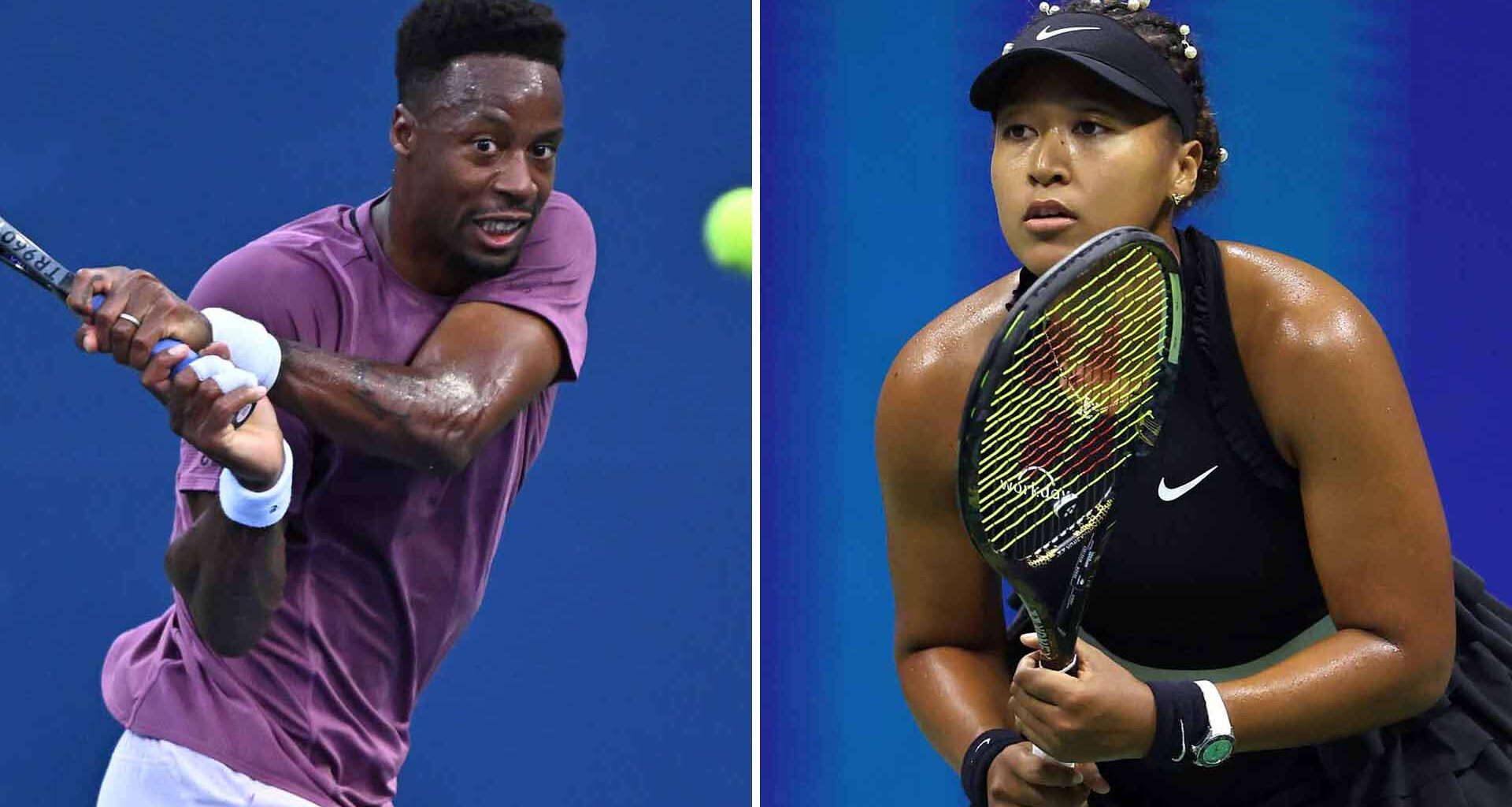 Gael Monfils and Naomi Osaka will compete together in the US Open mixed doubles event.