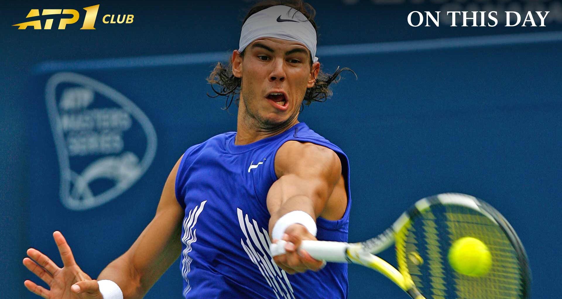Rafael Nadal's 2008 Toronto title helped him rise to No. 1 in the PIF ATP Rankings for the first time.