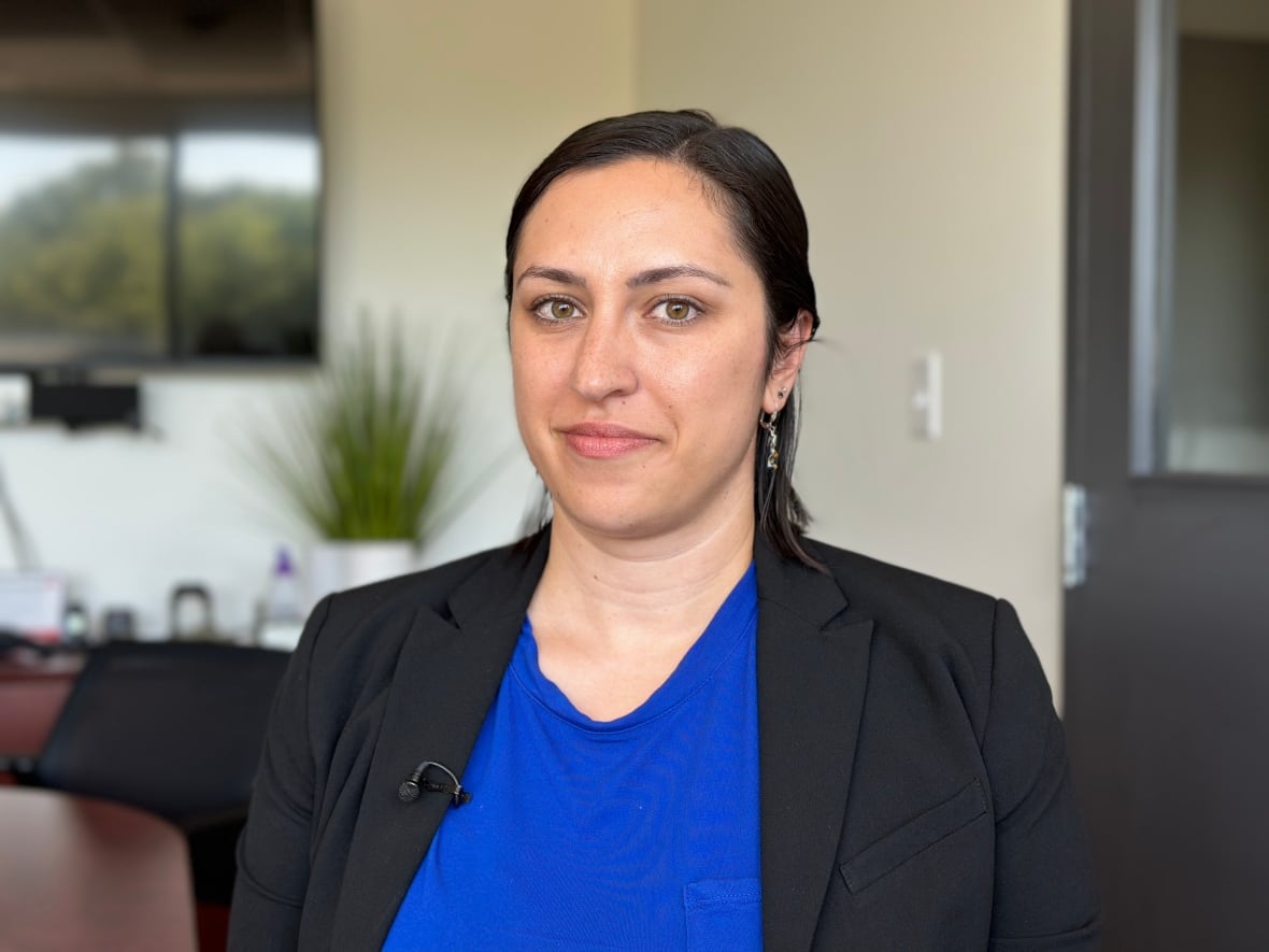 A portrait of a woman.